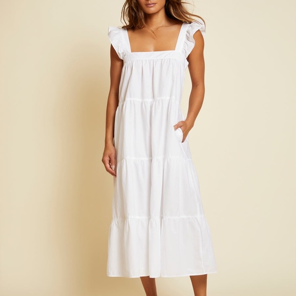 REVOLVE + Nation LTD 100% Cotton Camille Easy Maxi Sundress, NEW - Picture 3 of 16